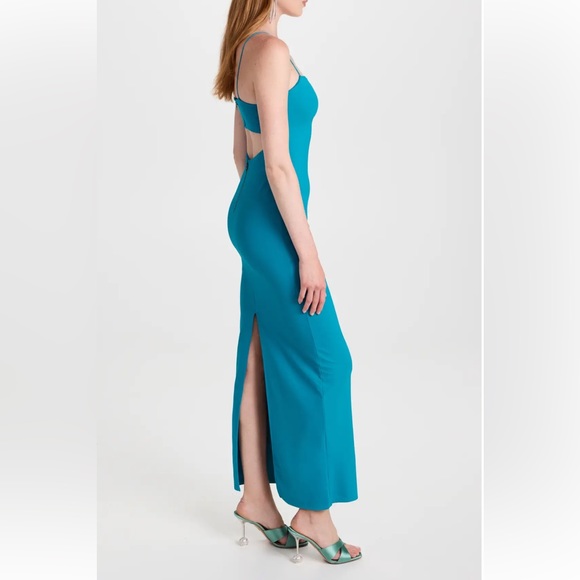 NELLE SPAGHETTI STRAP MAXI DRESS Alice and Olivia - Picture 3 of 4